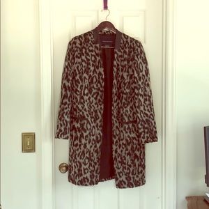 Gorgeous Faux Fur French Connection Coat